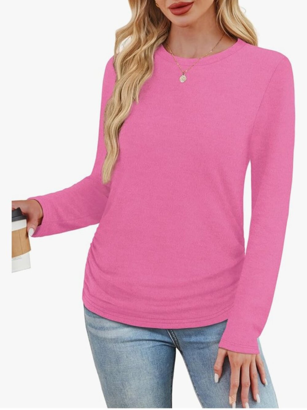 Pink Sweater